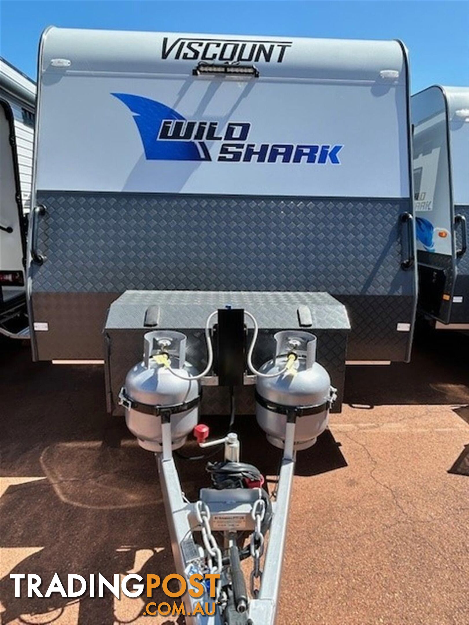 2024 VISCOUNT WILD SHARK SEMI OFF ROAD FAMILY 3 B CARAVAN