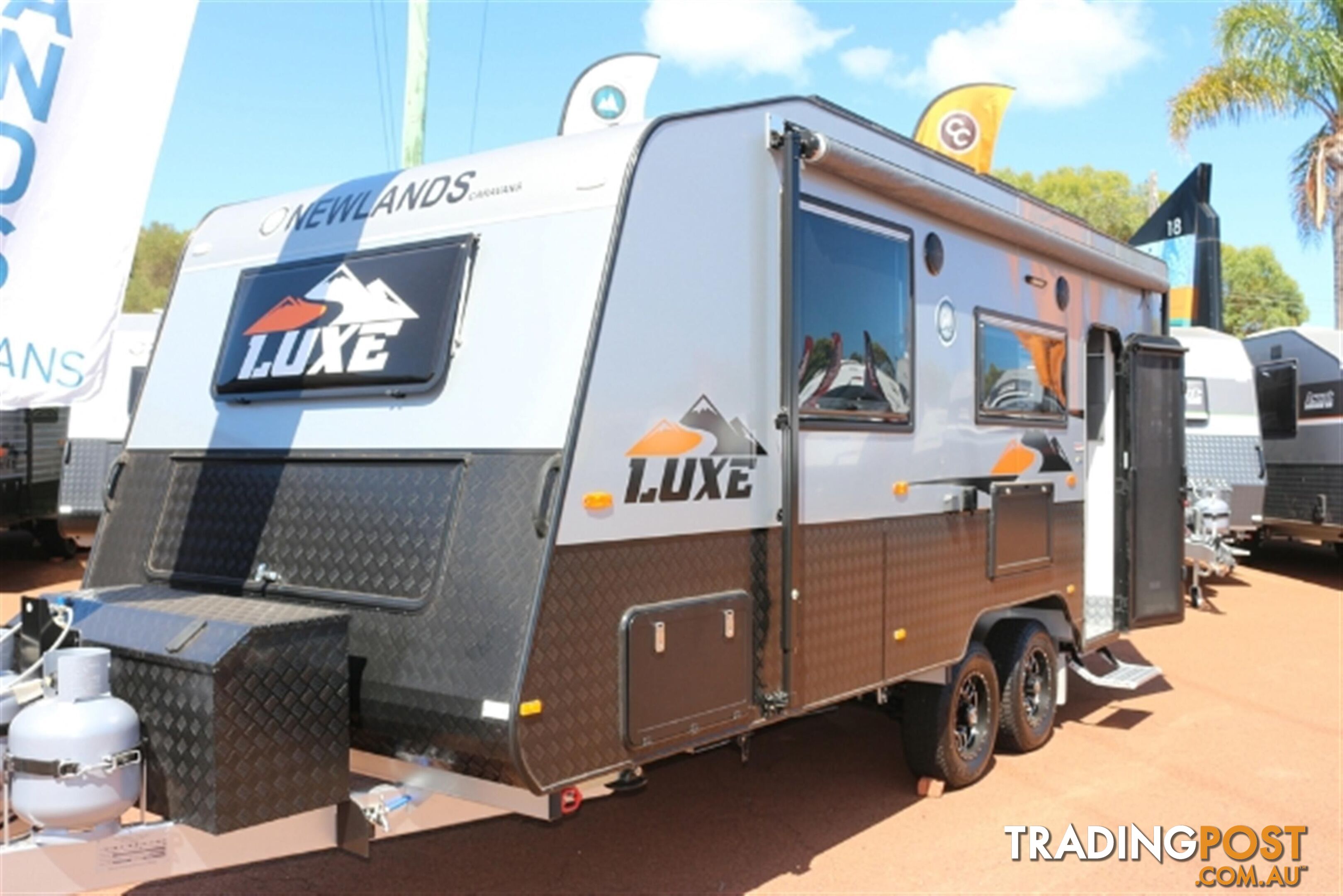 2023 NEWLANDS LUXE 628 AAP COMPOSITE CARAVAN