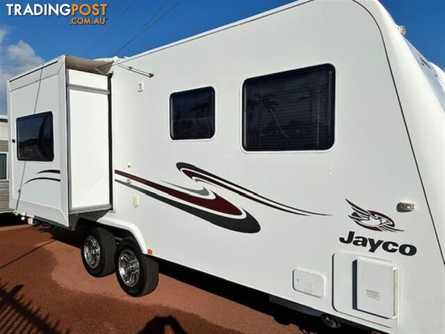 2011 JAYCO STERLING SLIDEOUT 21.63.3 SLIDE-ON CAMPER