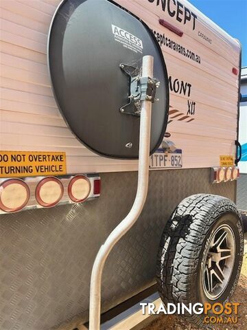 2013 CONCEPT BELMONT XLT SEMI OFF ROAD CARAVAN