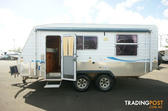 2008  SUNLAND BLUE  HEELER   CARAVAN