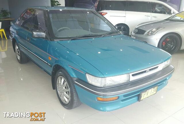 1993  Toyota Corolla CSi Seca AE101R 5D Liftback
