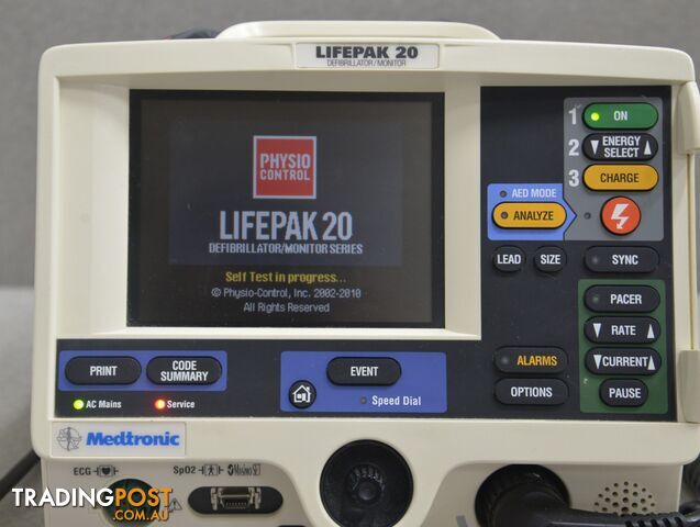 Lifepak 20 Defibrillator