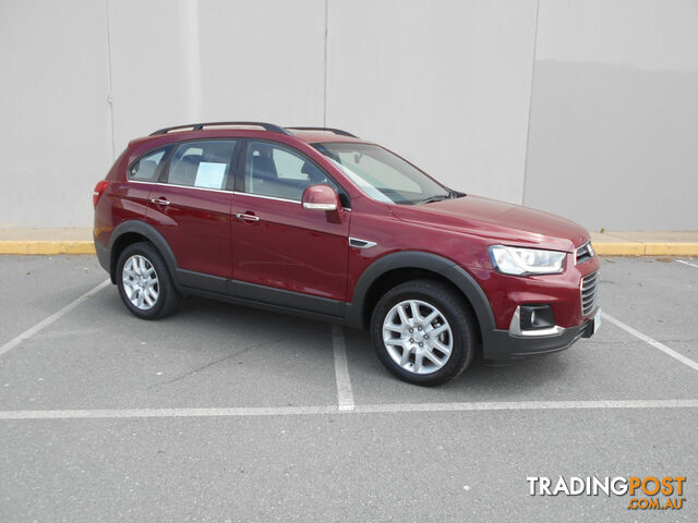 2017 HOLDEN CAPTIVA ACTIVE 7 SEATS  WAGON