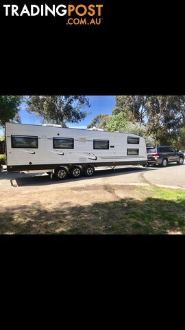 Scenic deluxe 31ft tri axle caravan