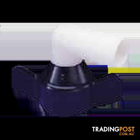 Shurflo 90D Elbow with 1/2" Barb Tail. 244-3926
