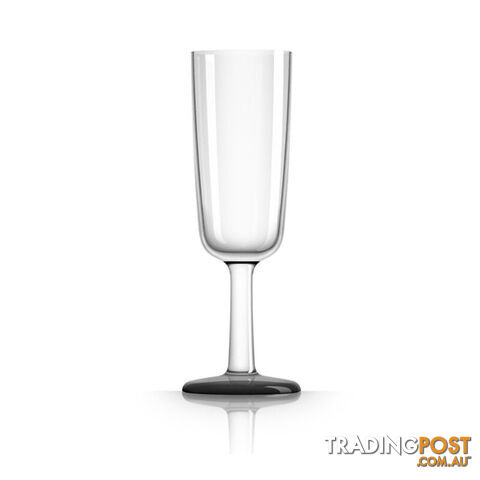 Palm Marc Newson Tritan Flute Glass W/ Blk Nonslip Base 190Ml. Pm823