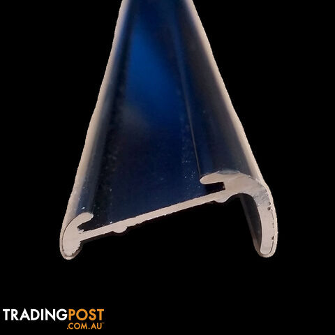 Truline Aluminium Custom Matt Black 31mm X 5.0m - pick up only
