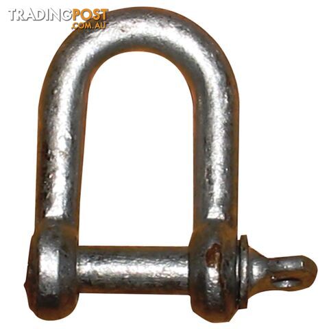 Dee Shackle Galvanised 10mm (3/8). Dsg10