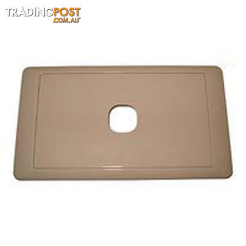 Cms Switch Plate Single Beige. Jsw1Bg