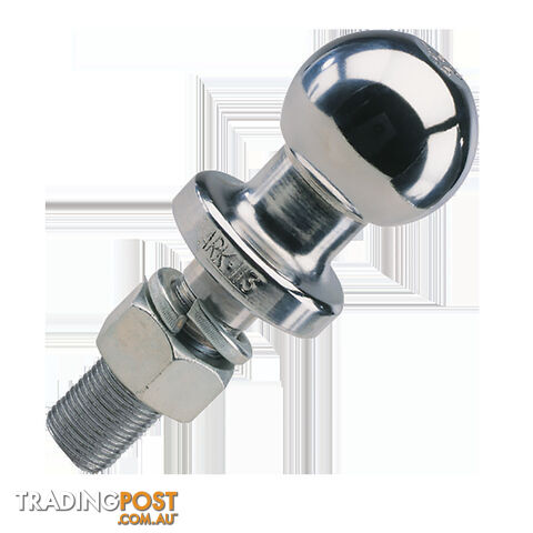 2.5Ton 50mm Chrome Tow Ball Long Shank 7/8" X 80mm. Tb5080C
