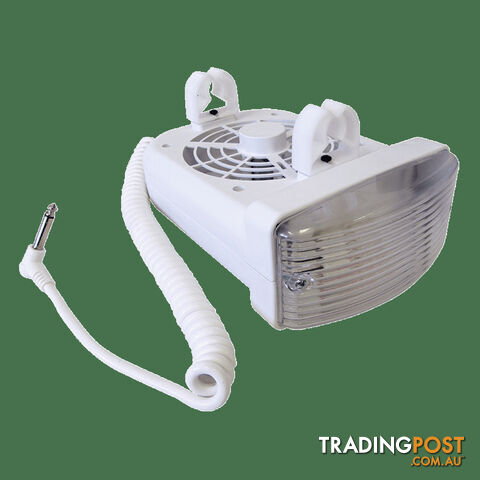 Fan+Light Combo 12V White. 0172029