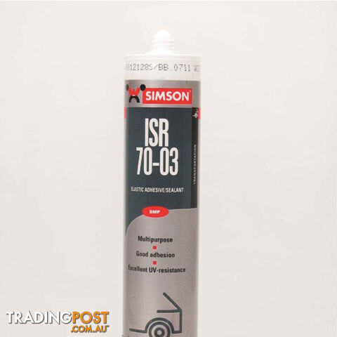 Adhesive Sealant Simson IsSR70-30 White 290Ml Cartridge 0.30132121