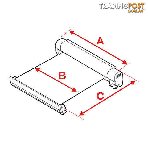 Fiamma F45 L 450 Sahara Awning. 06530-01S