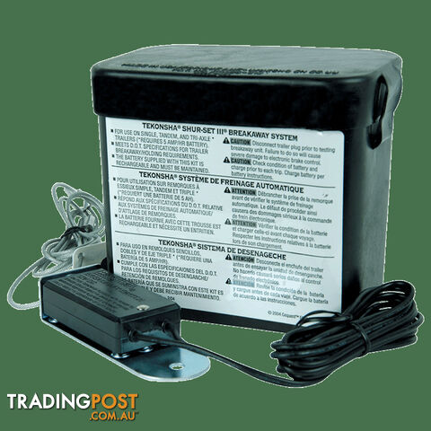 Tekonsha Breakaway Switch with Abcd Charger. 1028