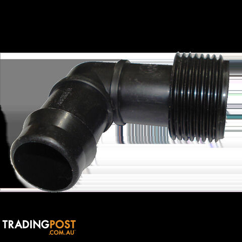 Threaded Elbow 19mm Barbed X 3/4" Bsp Male. Ebm1920