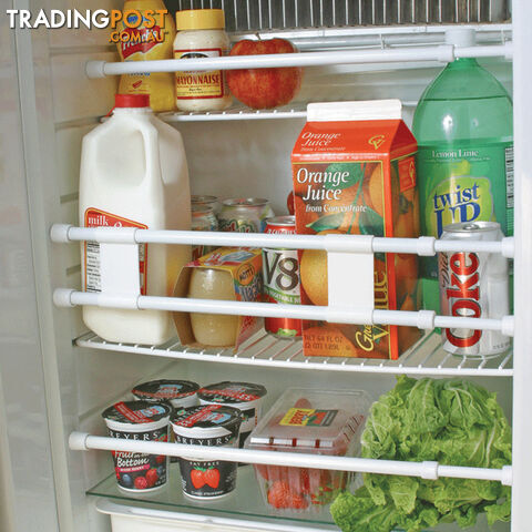 Camco Refrigerator Bar White 3 Per Pack. 44053