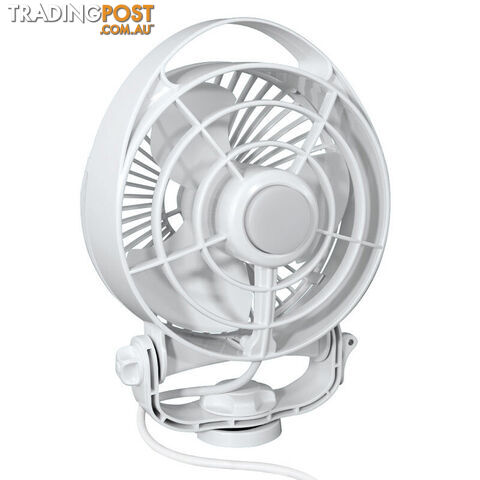 Caframo Maestro 12V White 6" Variable Speed Fan W/ Light And Wired Control....
