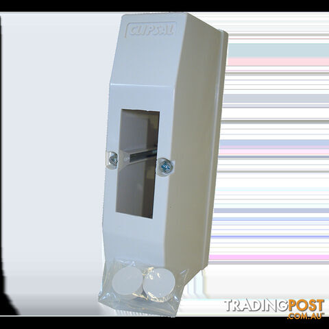 Clipsal Cover to suit Circuit Breaker 1Mod Wide. 4Cc1