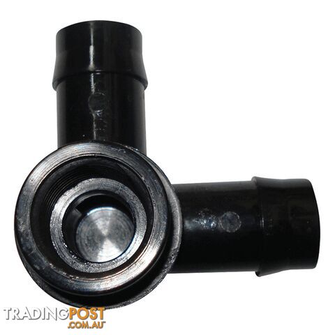 Threaded Corner Elbow 19mm Barbed X 1/2" Bsp Female. Ebfs1915