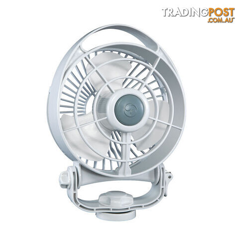 Caframo Bora 12V White 6" Fan W/ 3 Speed. 748Cawbx