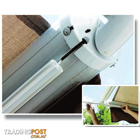 RV Twintrak C/W 6 X 3' Section to suit 18' Awning. A30-0500