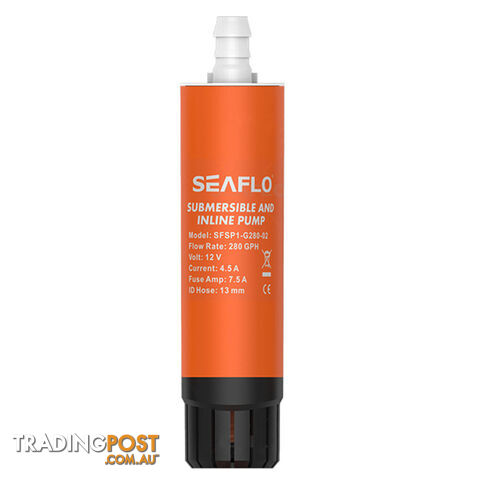 SEAFLO 280 GPH Submersible/Inline Combo 12V Water Pump