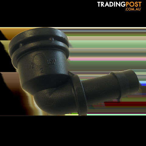 Threaded Elbow 13mm Barbed X 1/2" Bsp Female. Ebf1315