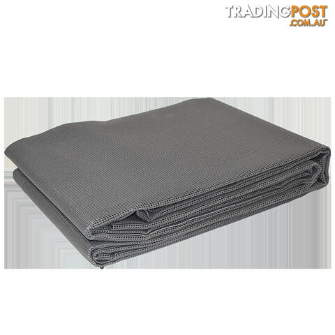 COAST TRAVELITE Multi-Purpose Floor Mat GREY 250cm x 400cm C/W Carry Bag