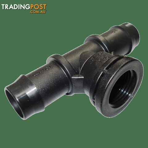 Threaded Tee 19mm Barbed X 1/2" Bsp Female. Tbf1915