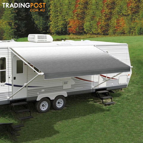 Carefree 18' Eclipse 12V Silver Shale Fade Awning