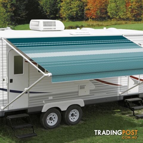 Carefree 18Ft Teal Dune Roll Out Awning (No Arms)