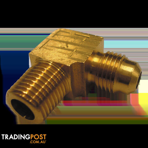 Sae Male X Bsp Male Tapered Elbow 5/16" X 1/4". 01-809