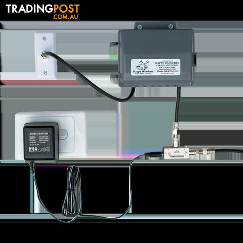 Happy 240V/12V Signal Booster & Power Pack. Hw024Ga