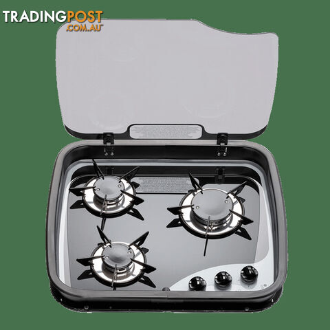 Thetford Spinflo Topline Hob 3 Gas Burner 2+1 Rapid. SHB16963Z