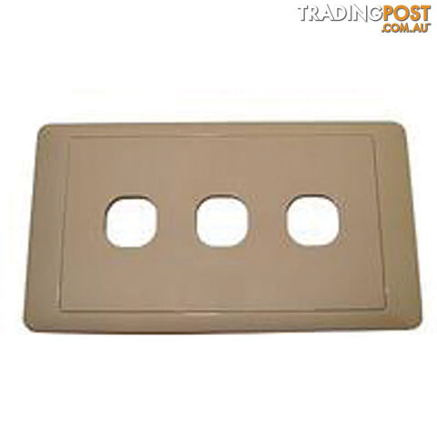 Cms Switch Plate Triple Beige. Jsw3Bg