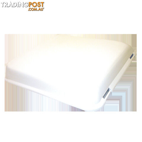 Fiamma White Lid Only to suit 160 Hatches. 98683-100/Old04598-01
