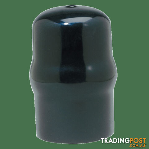Black Soft PVC Tow Ball Cover to suit 50mm + 1-7/8" Tow Ball. PVC50D