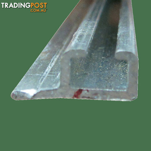 Top Fix Curtain Track 5M Mill Finish. Ua1350