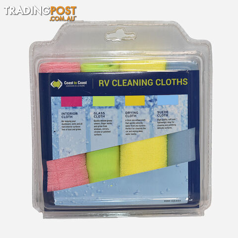 Coast Cleaning Cloth Pack Of 4Pcs. Fld-Tz037