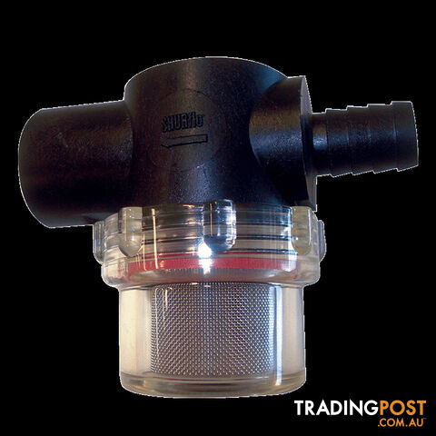 Shurflo Twist On Filter with 1/2" Barb Inlet. 255-223