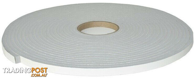 Tape Foam Grey Pvc Sealing 9.5mm Thick X 18mm X 7Mts