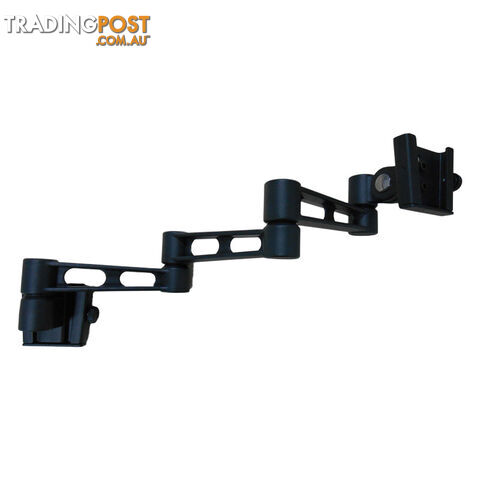 Sphere S2 Black Triple ARM TV Bracket. 322Lb