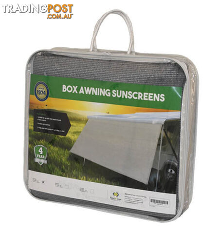 COAST TRAVELITE Sunscreen - W2850mm x H1800mm - to suit 3.0m Box Awning