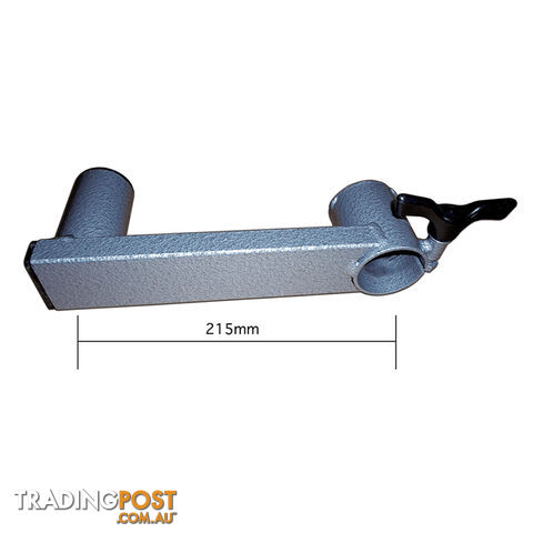 215mm Wineglass Extension In Grey Hammertone. 2-Extl