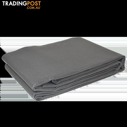 COAST TRAVELITE Multi-Purpose Floor Mat GREY 250cm x 500cm C/W Carry Bag