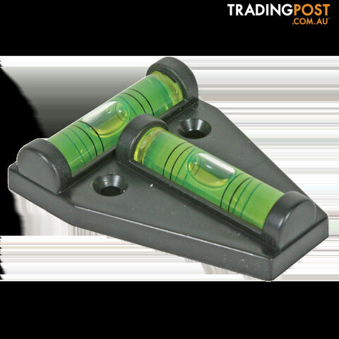 Camco Plastic 2-Way Tee Bubble Level 1/Card. 40112/25543