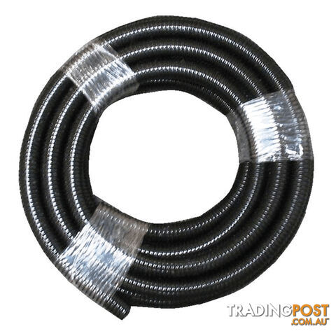Black Waste Hose 10M Roll 27mm Id. 36M27X10Ctc