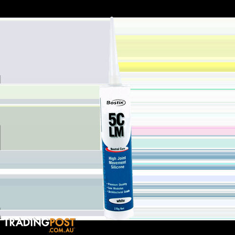 Vec5Clm Silicone Sealant Non Acetic 370Gm Tube White. 661560