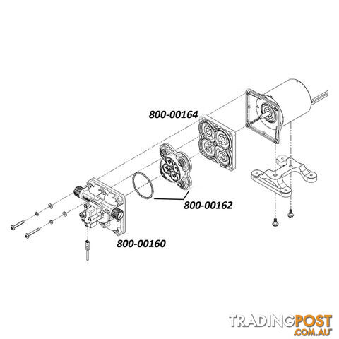 Shurflo Replacement Valve Assy#2. 94-800-01